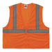 Ergodyne GloWear 8205Z Hi-Vis Safety Vest - Type R, Class 2 - Zipper, No Pockets