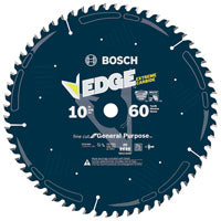 10 In. 60 Tooth Edge Circular Saw Blade for Fine Finish