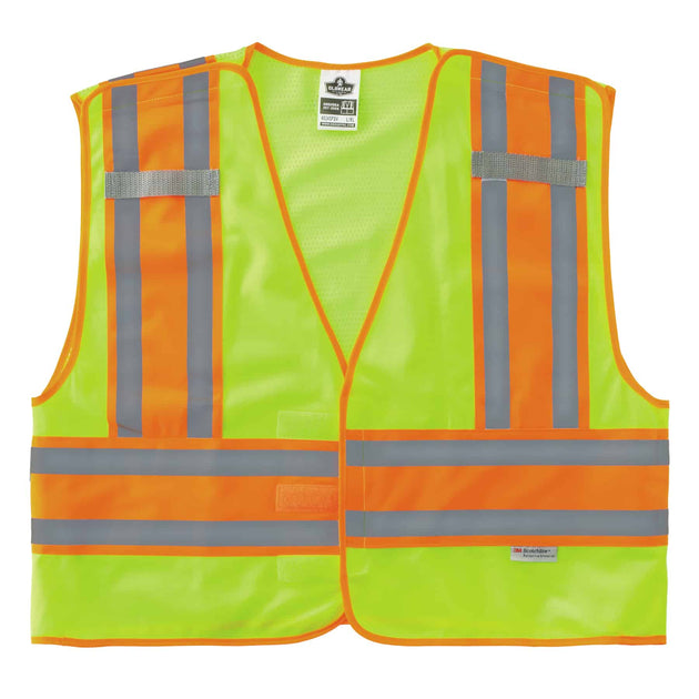 Ergodyne GloWear 8245PSV Two-Tone Hi-Vis Public Safety Vest - Type P, Class 2