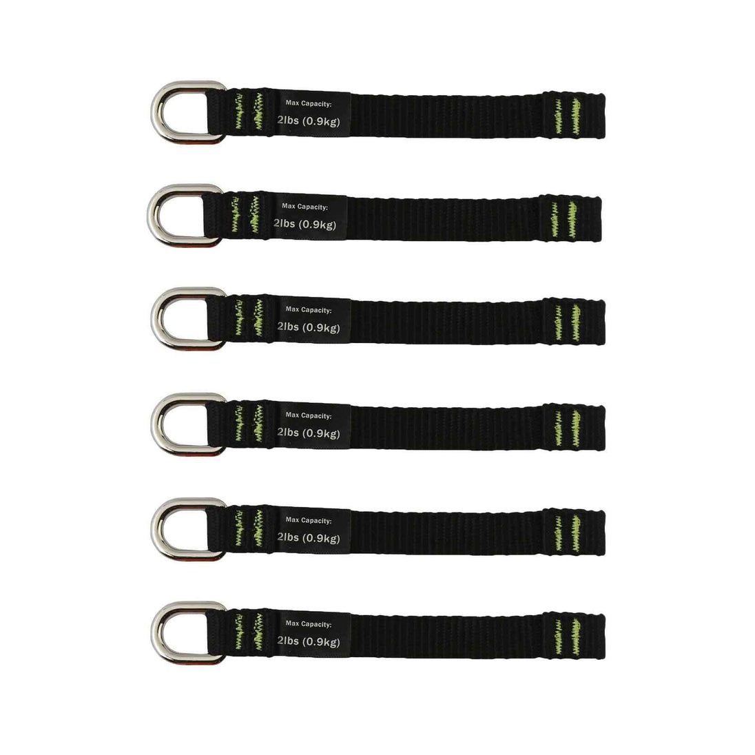 Ergodyne Squids 3700 Web Tool Tether Attachment - D-Ring Tool Tails - 2lbs