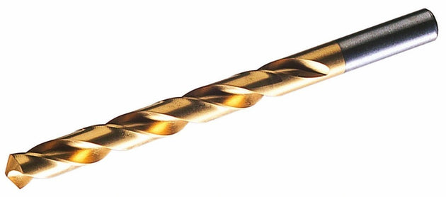 Consolidated Toledo Drill 135° split point jobber drill bit - gold & black
