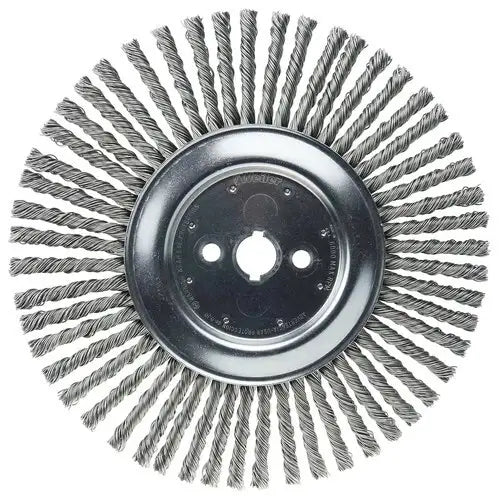 Weiler 12" Cable Twist Knot Wire Wheel