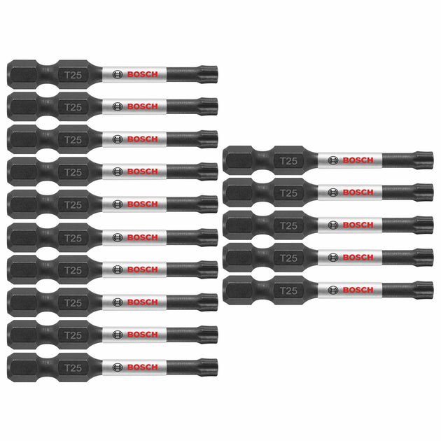 15 pc. Impact Tough™ 2 In. Torx® #25 Power Bits