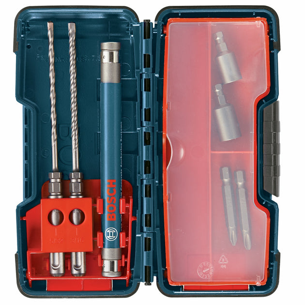 7 pc. SDS-plus® Bulldog™ Anchor Drive Installation Kit