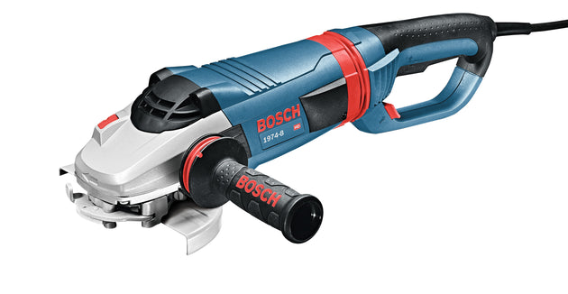 7 In. 15 A High Performance Large Angle Grinder