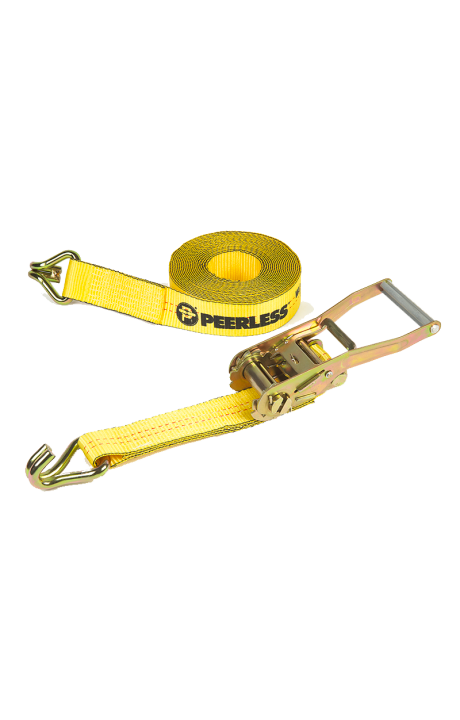 Peerless CC2827 2" Handle Ratchet Straps with Flat Hooks