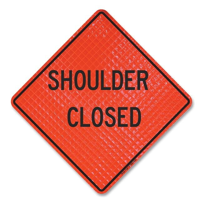 Closing Support. Sign Cortina Roll-Up Sign - 48