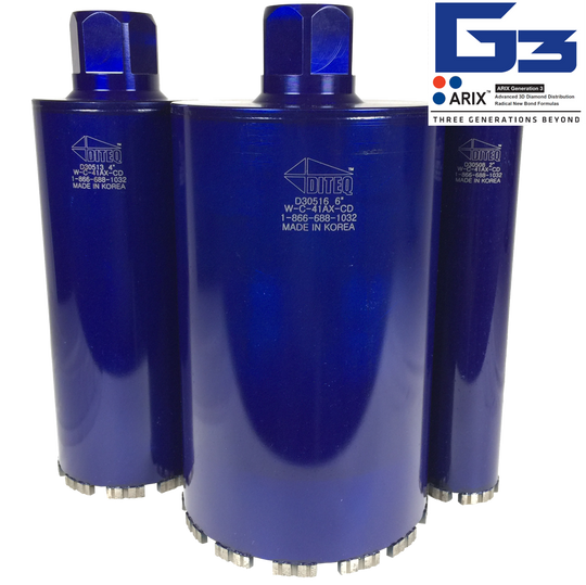 Diteq D30508 short Wet/Dry core bit