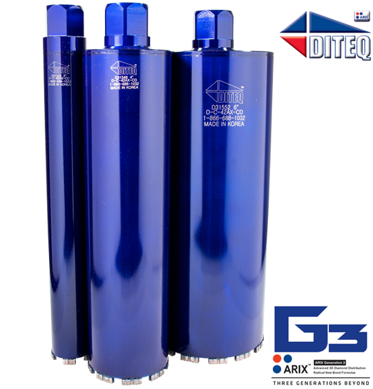 Diteq D31548 4" Wet/Dry Core Bit