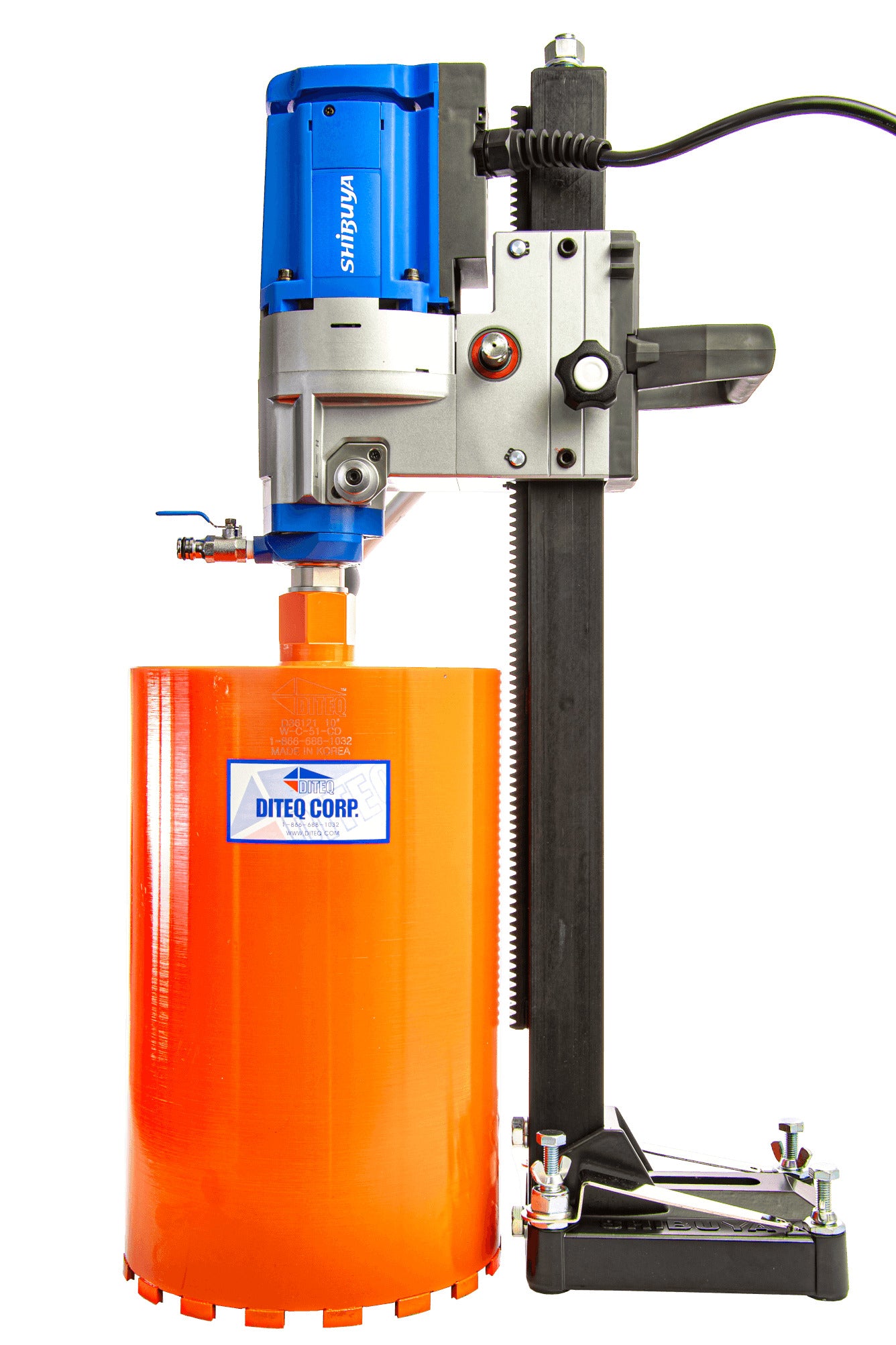 Ditech DR0053 with Core bit attachment