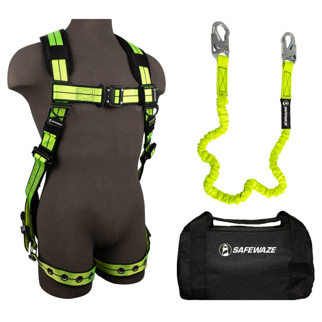 Falltech 7027bfd FallTech 7027BFD Journeyman Flex® Aluminum 4D Retrieval Climbing Full