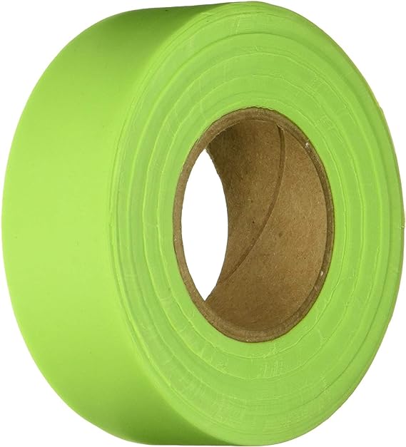 Keson FTGL Glo-Lime Flagging Tape