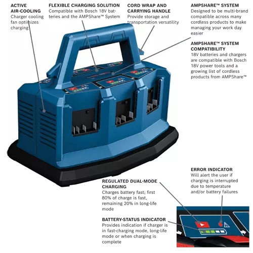 Bosch GAL18V6-80 diagram