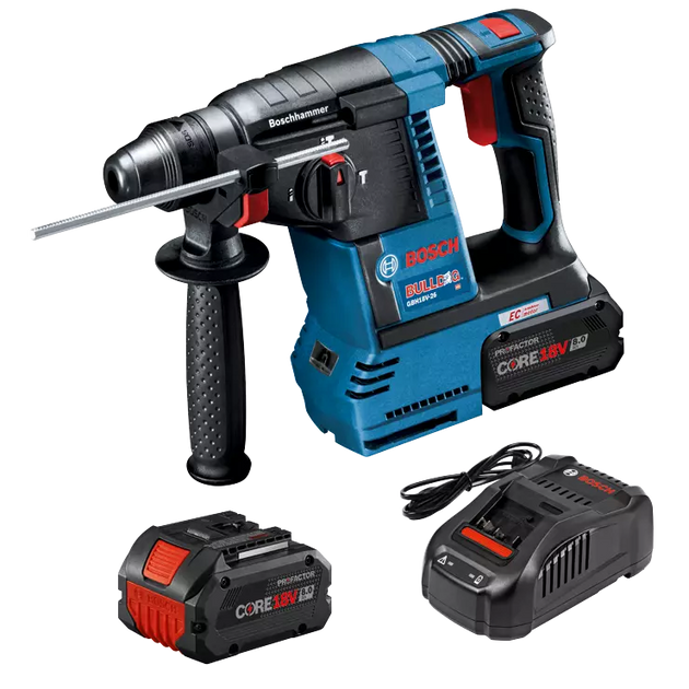 Bosch GBH18V-26K24A 18V 1" rotary hammer