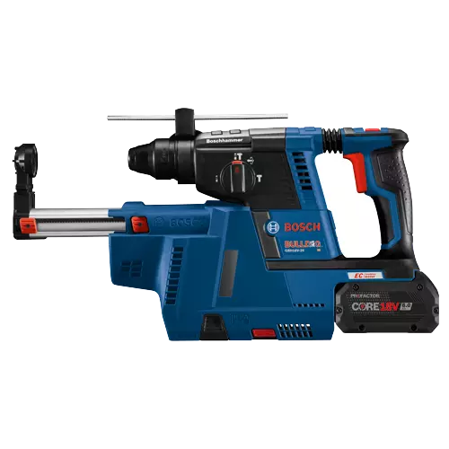 Bosch GBH18V-26K24AGDE side view
