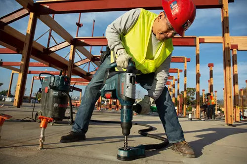 Bosch GBH18V-45CK24 in use