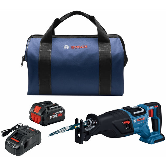 Bosch GSA18V-110B14 Profactor 18V 1-1/8" Reciprocating saw kit with 8Ah high power battery