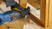 Bosch GSA18V-110B14 in use