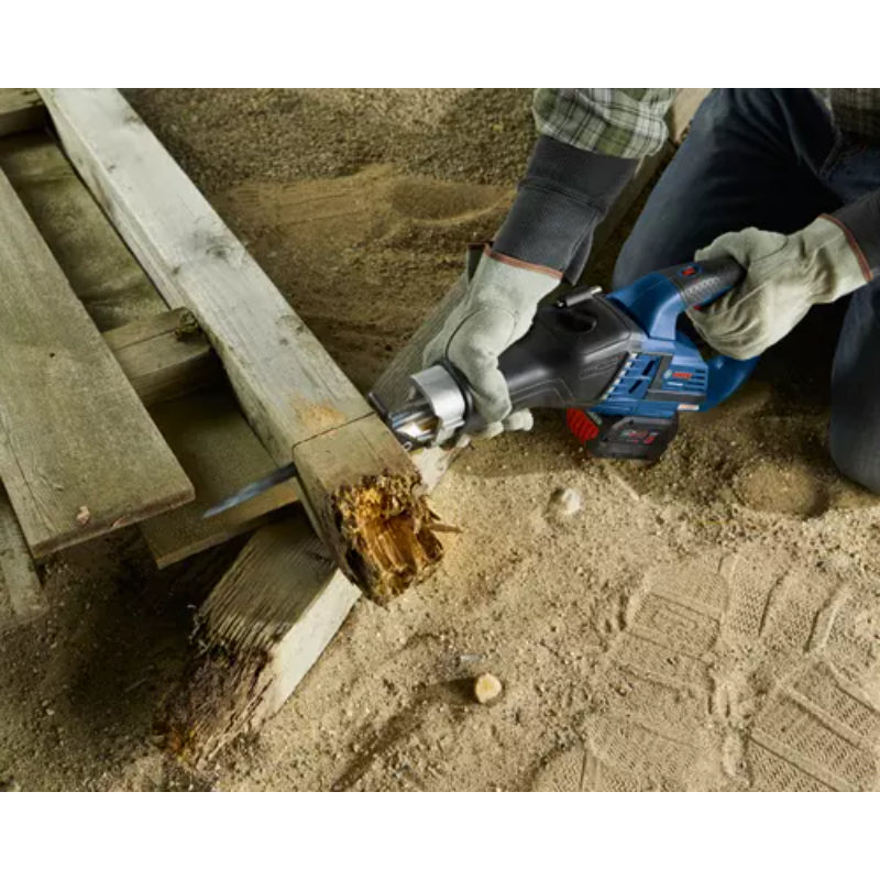 Bosch GSA18V-125N in use