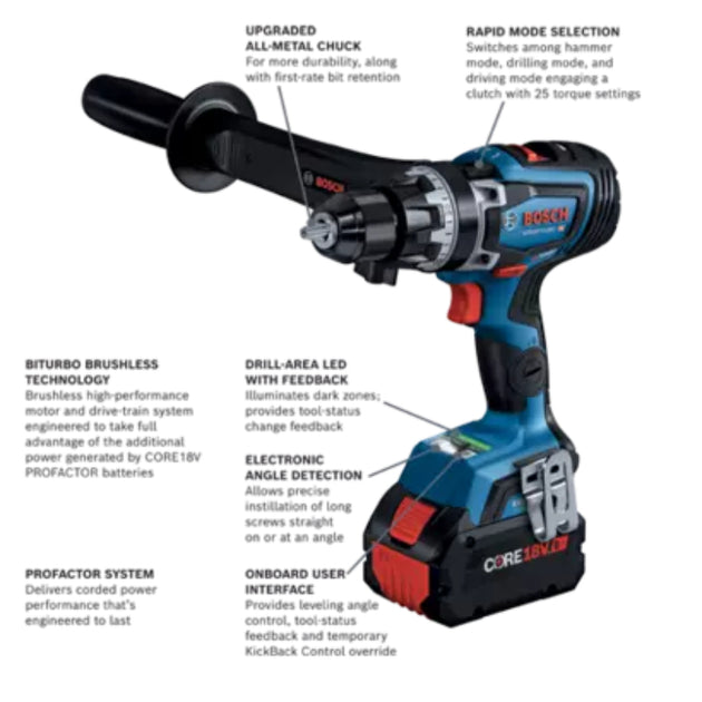Bosch GSB18V-1330CB14 diagram