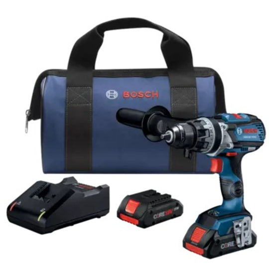 Bosch GSB18V-755CB25 18V 1/2" Hammer Drill/Driver Kit with Battery