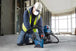 Bosch GWS13-50VS in use