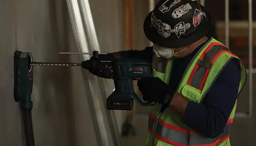 Bosch HDC200 in use
