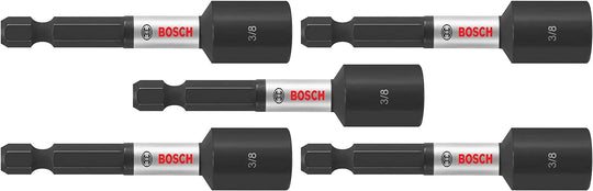 Bosch ITNS382B impact tough 2-9/16" x 3/8" nutsetter - 5 pack
