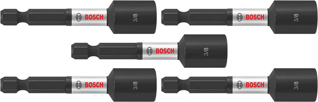 Bosch ITNS382B impact tough 2-9/16" x 3/8" nutsetter - 5 pack