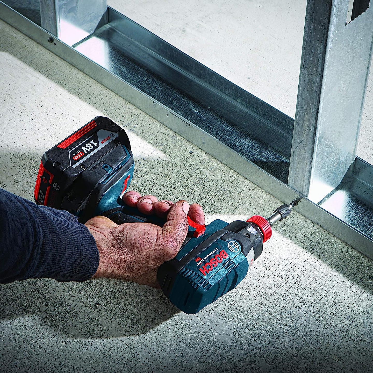 Bosch ITNS516B on drill