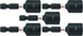 Bosch ITNS716B impact tough 7/16" x 1-7/8" nutsetter - 5 pack
