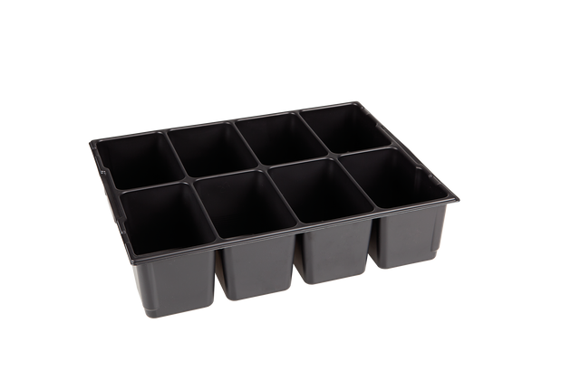 Small parts insert with 8 compartments for the L-BOXX 136