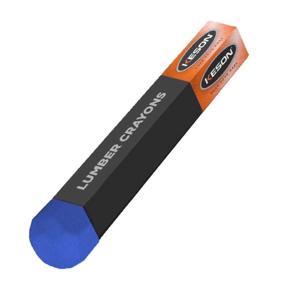 Keson LCBLUE Blue Lumber Crayon