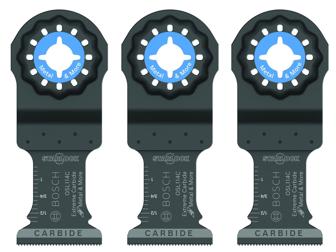 Bosch OSL114C-3 Plunge Cut Blade - 3 pack