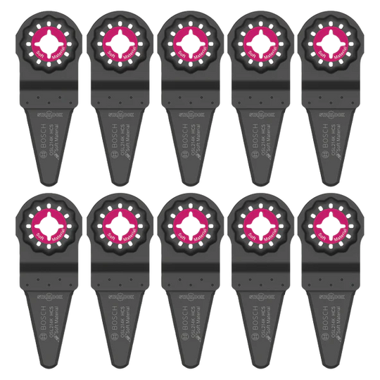 Bosch OSL214K-10 Caulk knife blade - 10 pack