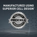 Duracell PC1500BKD superior cell design