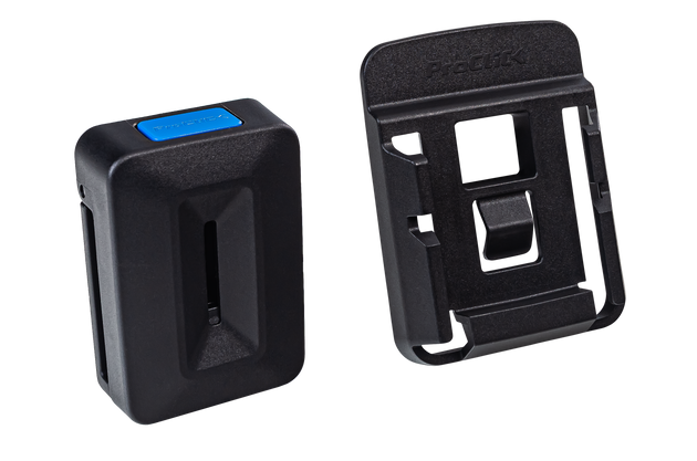 Battery mount set  for safe carrying of a spare battery on the tool belt