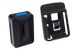 Battery mount set  for safe carrying of a spare battery on the tool belt