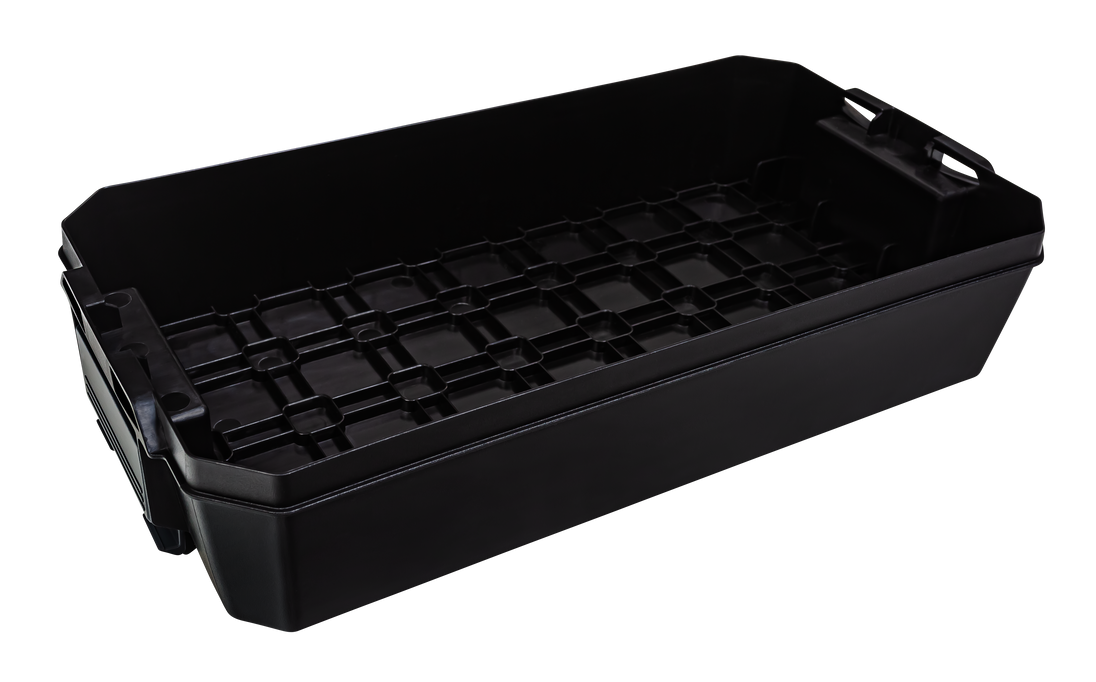 Clickable collection container for tools and consumables of all kinds