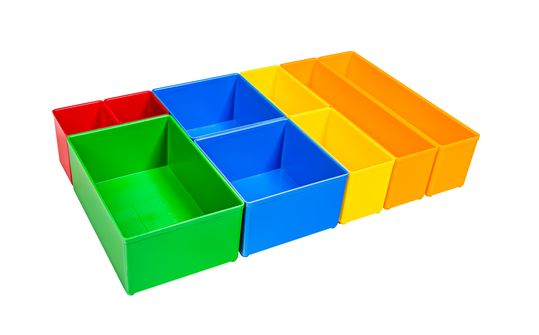 Storage of small parts and consumables  mix-free transport of small parts