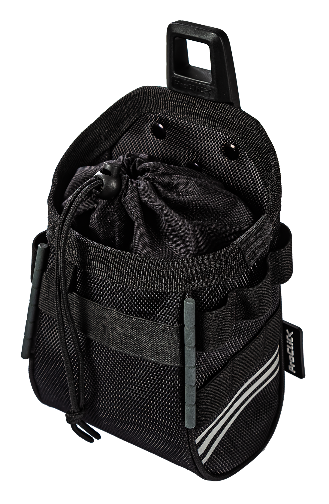 Tool pouch  with practical drawstring pocket that prevents consumables from falling out