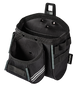 Open tool pouch for flexible transport of tools on the belt