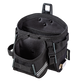 Open tool pouch for flexible transport of tools on the belt