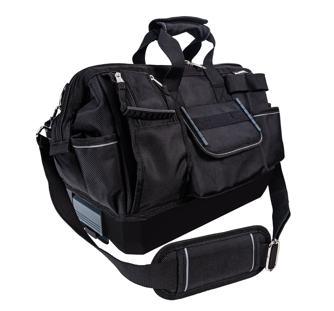 Tool bag  with padded carrying handle