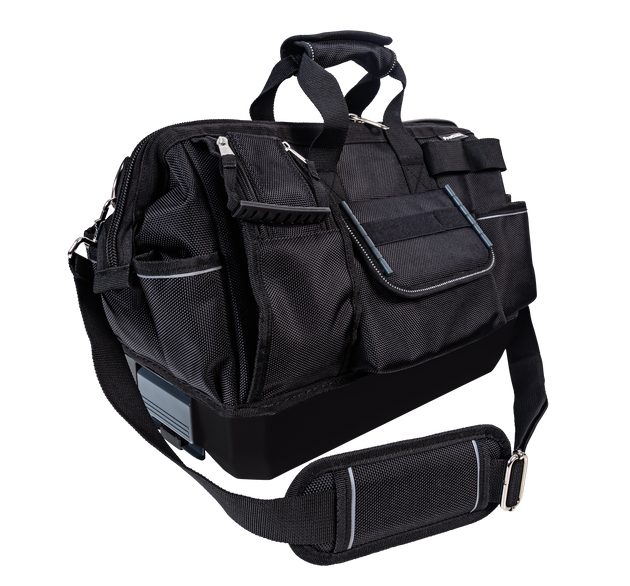 Tool bag  with padded carrying handle
