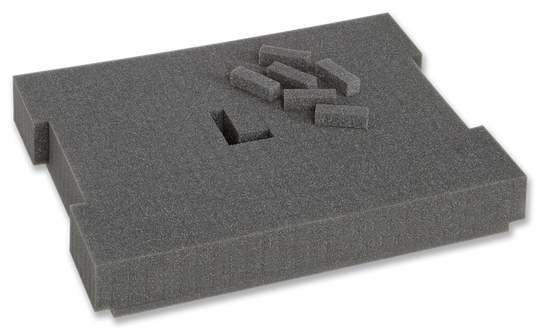 Pre-perforated foam insert for the L-BOXX 102