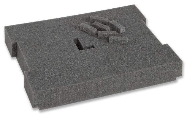 Pre-perforated foam insert for the L-BOXX 102