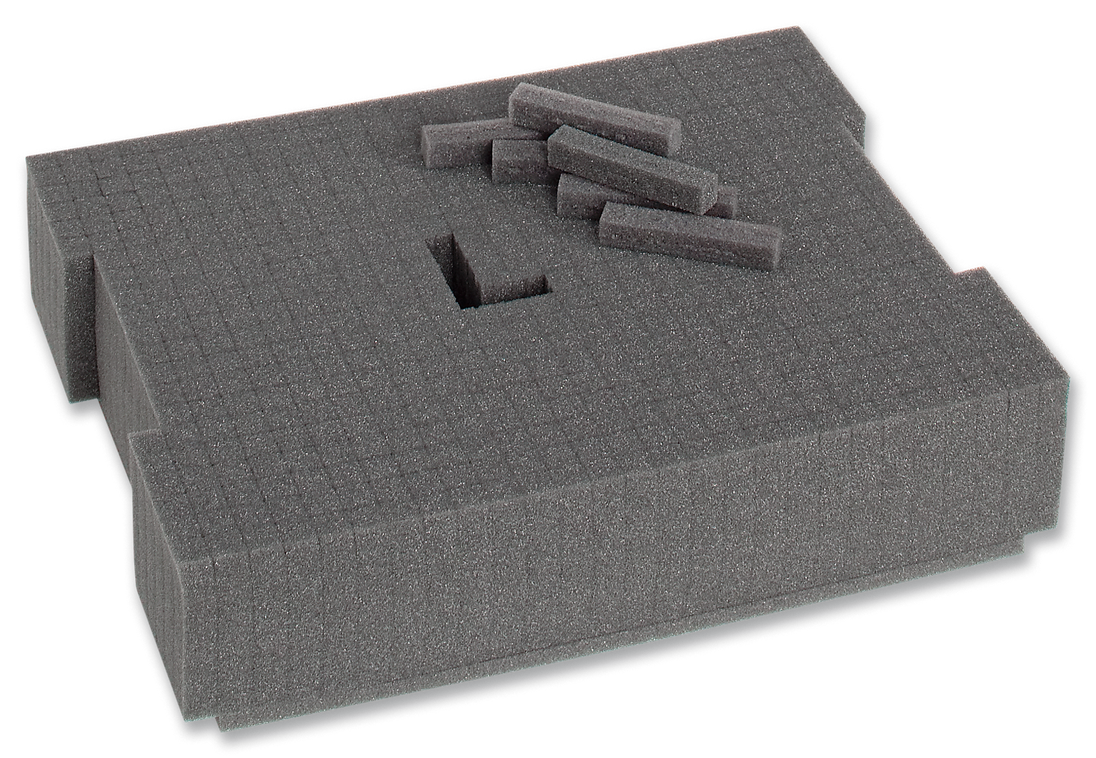 Pre-Perforated foam insert for the L-BOXX 136 and LS-BOXX