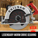 Skil SPT70WM-01 Worm Drive Gearing