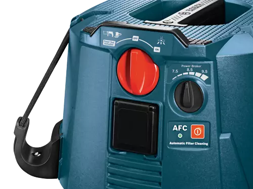 Bosch VAC090AH power button view